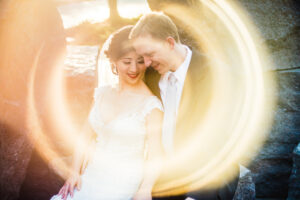 cherry blossom wedding photos